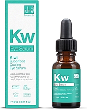 Düfte, Parfümerie und Kosmetik Kühlendes Augenserum - Dr Botanicals Kiwi Superfood Cooling Eye Serum