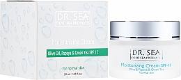 Düfte, Parfümerie und Kosmetik Feuchtigkeitsspendende Gesichtscreme SPF 15 - Dr. Sea Moisturizing Cream SPF 15