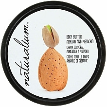Düfte, Parfümerie und Kosmetik Pflegende Körperbutter mit Mandeln und Pistazien - Naturalium Body Butter Almond And Pistachio