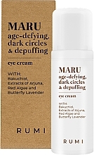 Düfte, Parfümerie und Kosmetik Anti-Aging-Augencreme gegen Augenringe und Schwellungen - Rumi Puga Anti-Aging & Depuffing Eye Cream