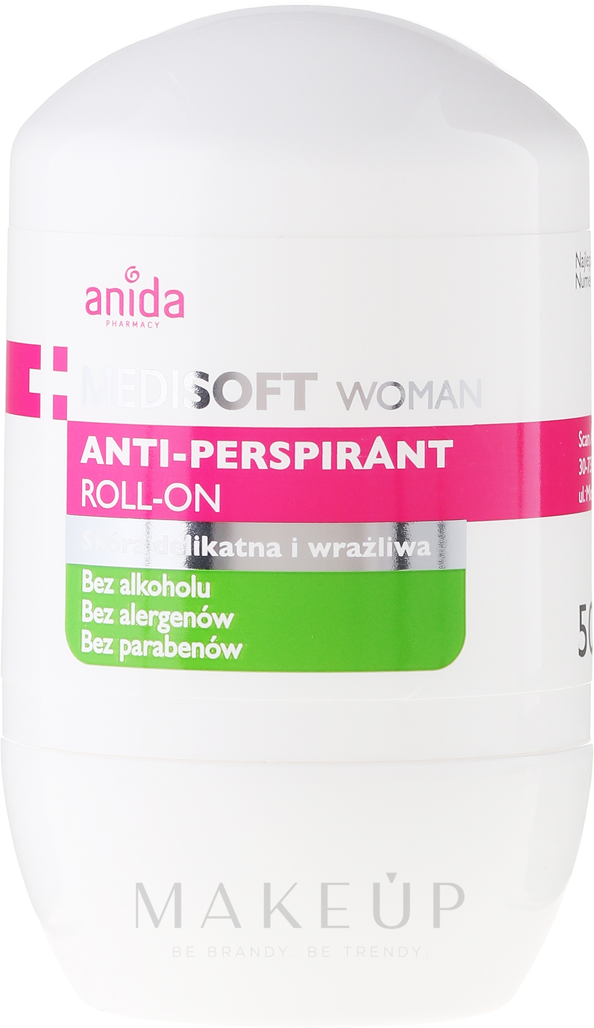 Deo Roll-on Antitranspirant - Anida Pharmacy Medisoft Woman Deo Roll-On — Foto 50 ml