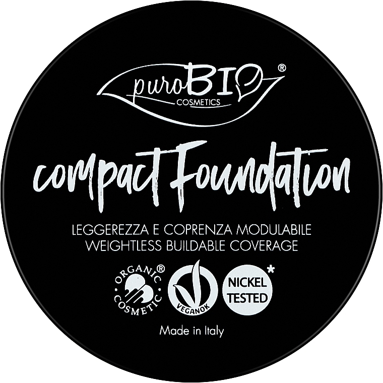 Kompaktpuder im Spiegeletui - PuroBio Cosmetics Compact Foundation Pack — Bild N3