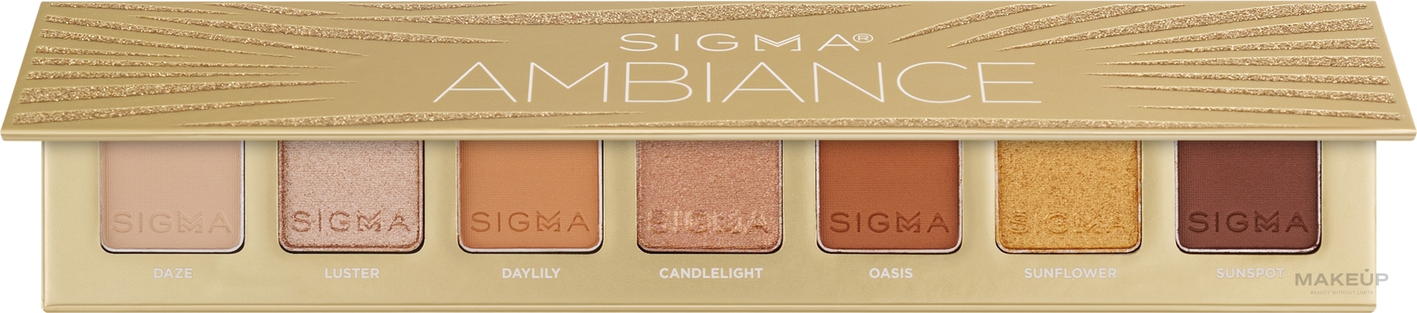 Lidschattenpalette - Sigma Beauty Ambiance Mini Eyeshadow Palette — Bild 7 g