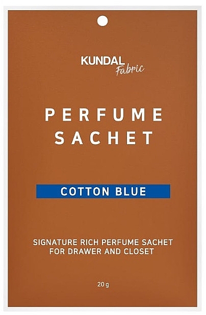 Aromasäckchen - Kundal Fabric Cotton Blue Signature Rich Perfume Sachet — Bild N1