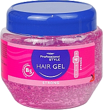 Haarstyling-Gel - Professional Style Pink Hair Gel Strong With Pro Vitamin B5 — Bild N1