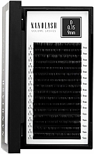 Falsche Wimpern D 0.15 (9 mm) - Nanolash Volume Lashes — Bild N2