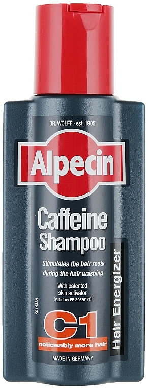 Coffein-Shampoo gegen erblich bedingten Haarausfall - Alpecin C1 Caffeine Shampoo