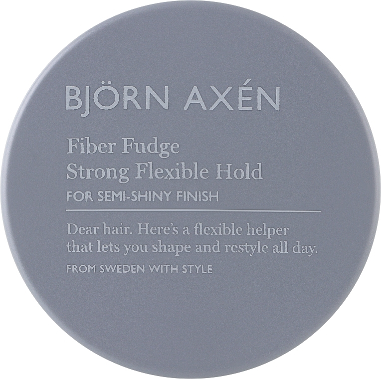 Langanhaltendes Haarwachs - BjOrn AxEn Fiber Fudge Strong Flexible Hold — Bild N1