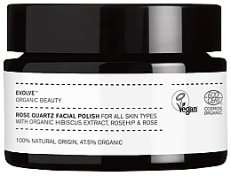 Gesichtspeeling - Evolve Organic Beauty Rose Quartz Facial Polish — Bild N1