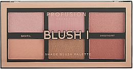 Düfte, Parfümerie und Kosmetik Rougepalette - Profusion Cosmetics Blush Palette I