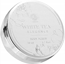 Körperpflegeset - Aurora White Tea Elegance (Schaumbad 270ml + Körperlotion 240ml + Körperpeeling 50ml + Badeschwamm) — Bild N5