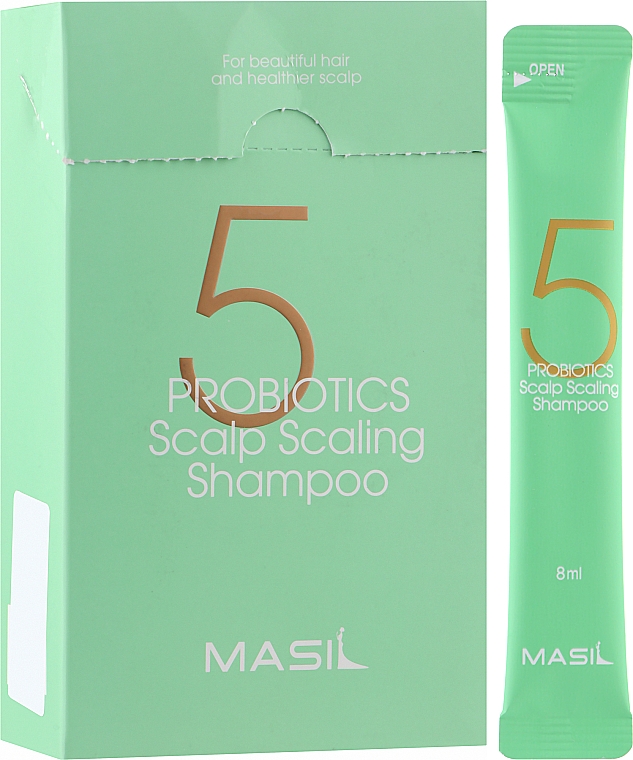 Shampoo zur Tiefenreinigung der Kopfhaut - Masil 5 Probiotics Scalp Scaling Shampoo (Probe) — Bild N3