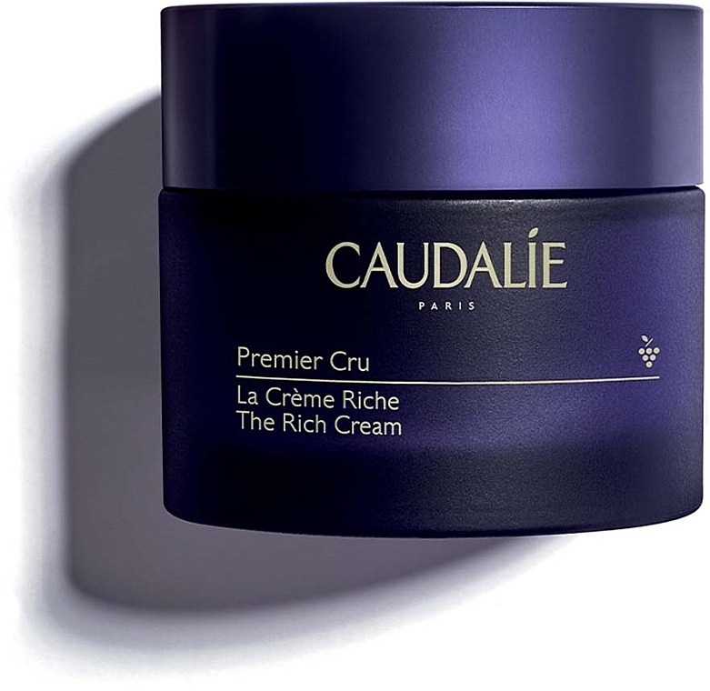Pflegende Gesichtscreme mit Hyaluronsäure - Caudalie Premier Cru The Rich Cream — Bild N2