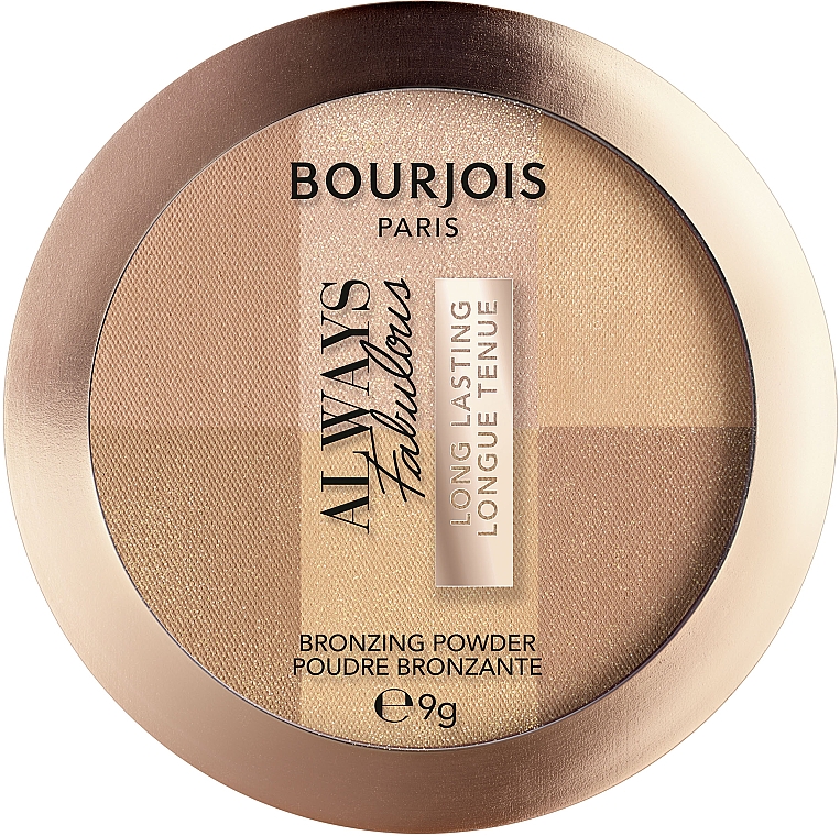 Langanhaltender Bronzierpuder für das Gesicht - Bourjois Always Fabulous Bronzer — Bild N1