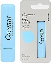 Düfte, Parfümerie und Kosmetik Intensiv feuchtigkeitsspendender Lippenbalsam mit Kokosduft - Pharma Oil Coconut Lip Balm