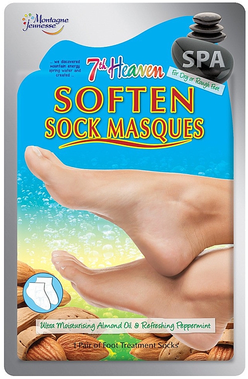 Fußmaske - 7th Heaven Soften Sock Mask — Bild N1