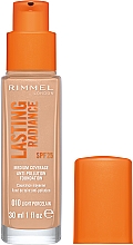 Langanhaltende Foundation mit Schutz vor Umwelteinflüssen LSF 25 - Rimmel Lasting Radiance SPF 25 — Bild N2