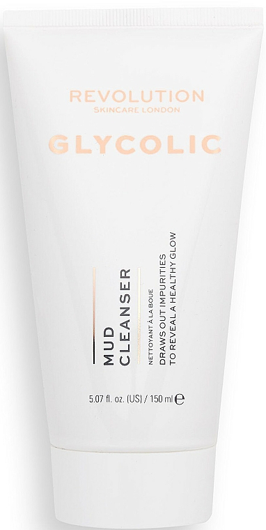 Sanfter Schlammreiniger für das Gesicht mit Glykolsäure - Revolution Skincare Glycolic Acid AHA Glow Mud Cleanser — Bild N1