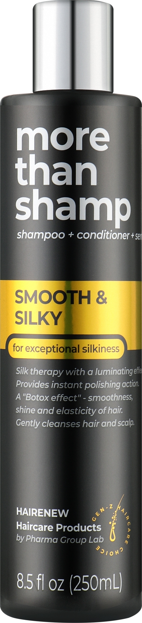 Haarshampoo Ultraseide - Hairenew Smooth & Silky Shampoo — Bild 250 ml