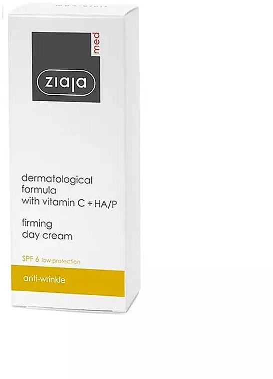 Straffende Tagescreme mit Vitamin C SPF 6 - Ziaja Med Antioxidant Firming Day Cream — Bild N2