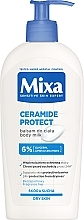 Düfte, Parfümerie und Kosmetik Intensiv feuchtigkeitsspendende Körperlotion für trockene Haut mit Ceramiden - Mixa Ceramide Protect Body Milk