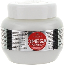 Düfte, Parfümerie und Kosmetik Haarmaske mit Omega-6-Komplex - Kallos Cosmetics Hair Omega Mask