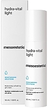 Düfte, Parfümerie und Kosmetik Erfrischende, revitalisierende und feuchtigkeitsspendende Gel-Creme für das Gesicht - Mesoestetic Hydra-Vital Light