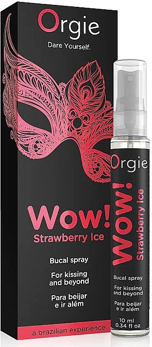 Oralsex-Spray - Orgie Wow! Strawberry Ice Bucal Spray — Bild N3
