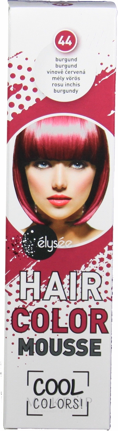 Mousse zum Haarfärben - Elysee Hair Color Mousse — Bild 44 - Burgundy