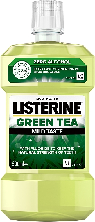 Mundspülung Kariesschutz mit Grüntee-Extrakt - Listerine Green Tea — Bild N3