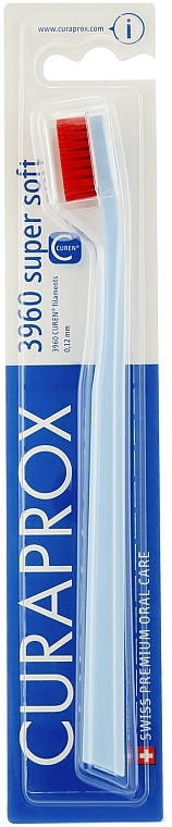 Zahnbürste extra weich CS 3960 blau-rot - Curaprox — Bild N1