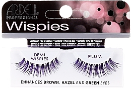 Düfte, Parfümerie und Kosmetik Künstliche Wimpern Pflaumenfarbe - Ardell Demi Wispies Plum Eyelashes