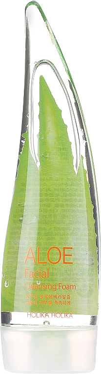 Körperpflegeset - Holika Holika Aloe Face And Body Care Set (Reinigungsschaum für Gesicht 55ml + Beruhigungsgel 55ml + Duschgel 55ml) — Foto N4