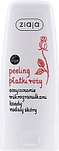 Düfte, Parfümerie und Kosmetik Gesichtspeeling mit Rosenblüten - Ziaja Micro-Peeling Rose