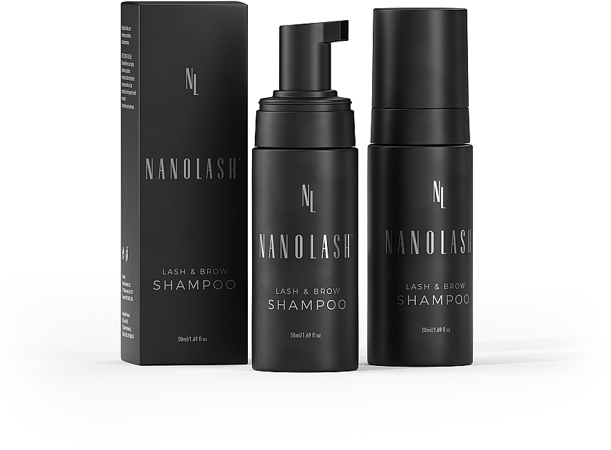 Wimpern- und Augenbrauenshampoo - Nanolash Lash & Brow Shampoo — Bild N8