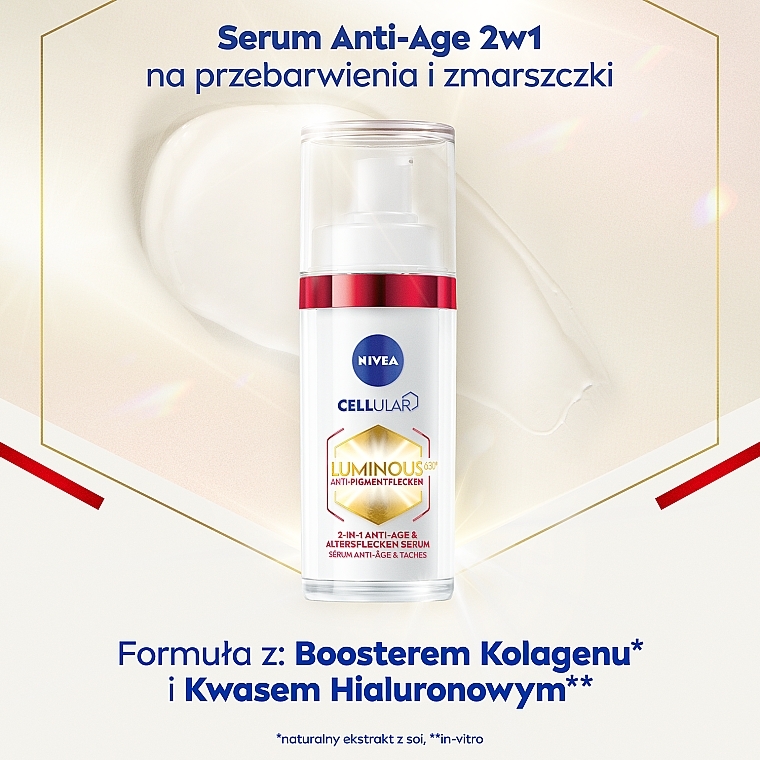 2in1 Gesichtsserum - NIVEA Luminous 630 Serum — Bild N3