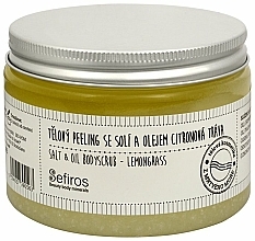 Düfte, Parfümerie und Kosmetik Körperpeeling mit Meersalz und Zitronengrasöl - Sefiros Lemongrass Body Scrub