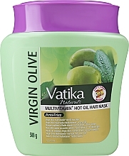 Haarmaske mit Olive, Mandel und Henna - Dabur Vatika Virgin Olive Deep Conditioning — Bild N1