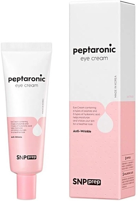 Feuchtigkeitsspendende Augencreme - SNP Prep Peptaronic Eye Cream — Bild N1