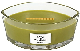 Düfte, Parfümerie und Kosmetik Duftkerze im Glas Apple Basket - WoodWick Hearthwick Flame Ellipse Candle Apple Basket