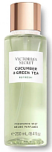 Düfte, Parfümerie und Kosmetik Parfümierter Körpernebel Gurke und Grüner Tee - Victoria's Secret Cucumber & Green Tea Fragrance Mist