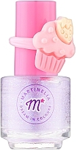 Düfte, Parfümerie und Kosmetik Nagellack für Kinder mit Ring violett - Martinelia Yummy Smalti With Ring