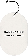 Auto-Lufterfrischer - Candly & Co No.1 Geranium Incense Fragrance Tag — Bild N2
