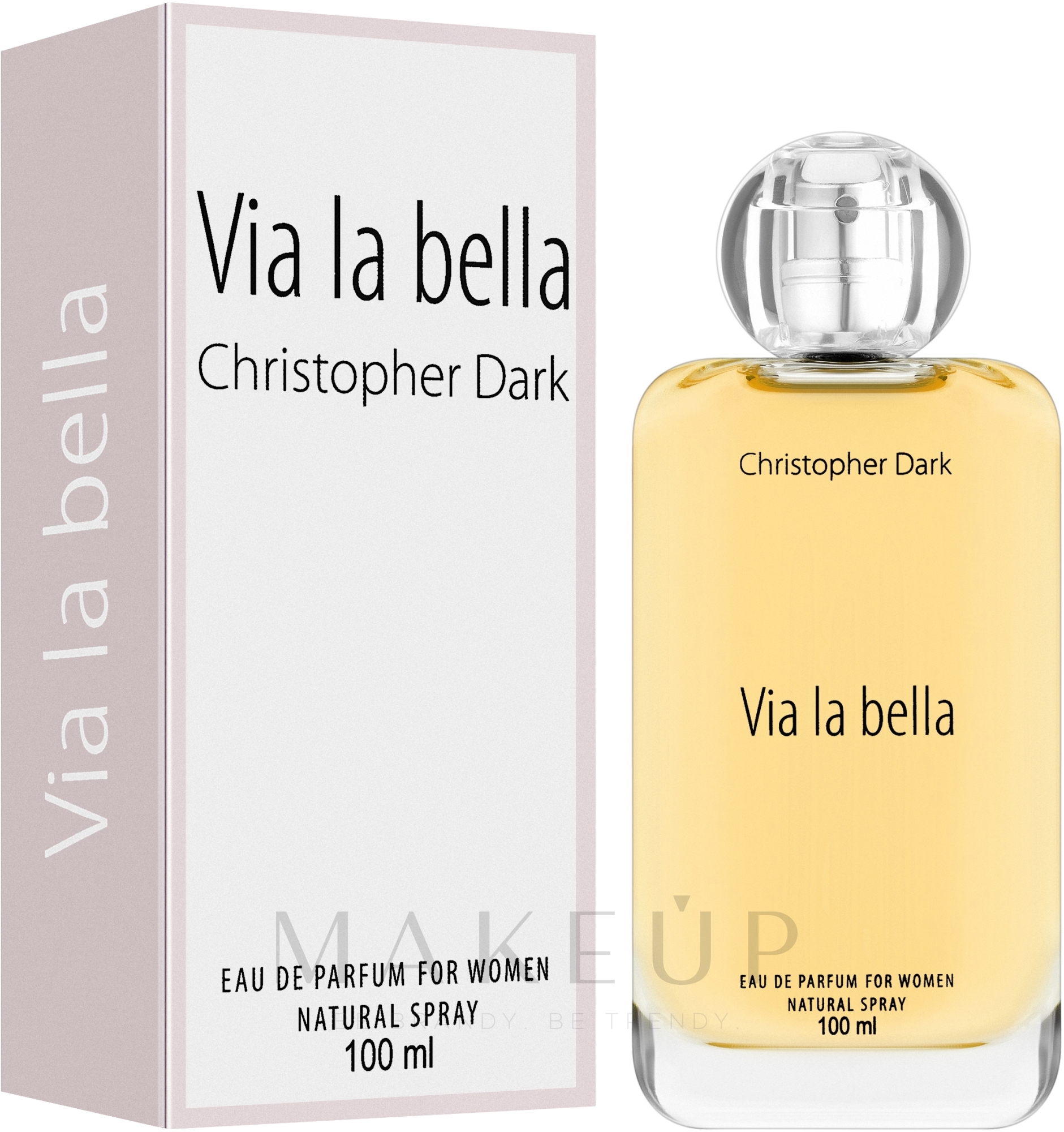 Christopher Dark Via La Bella - Eau de Parfum  — Foto 100 ml