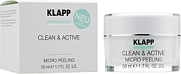 Düfte, Parfümerie und Kosmetik Reinigendes Mikropeeling für das Gesicht - Klapp Clean & Active Micro Peeling