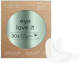 Düfte, Parfümerie und Kosmetik Augenkonturpflaster mit Hyaluronsäure - Apricot Eye Love It Eye Pads