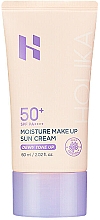 Düfte, Parfümerie und Kosmetik Getönte Sonnenschutzcreme - Holika Holika Moisture Make Up Sun Cream SPF 50+PA++++