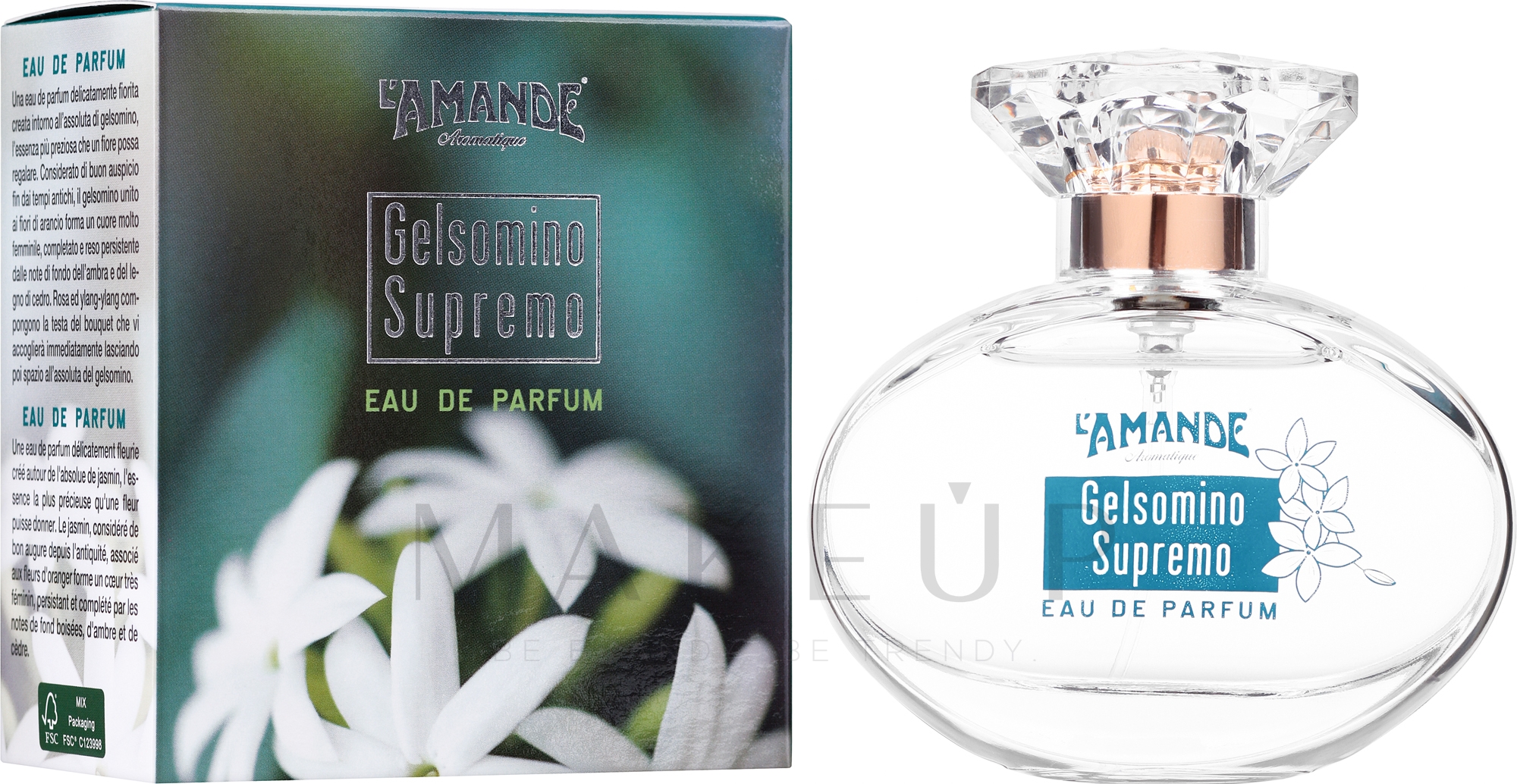 L'Amande Gelsomino Supremo Lipogel - Eau de Parfum — Bild 50 ml