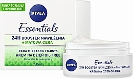 Düfte, Parfümerie und Kosmetik Tägliche mattierende Creme für fettige und Mischhaut - NIVEA Aqua Effect