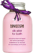 Düfte, Parfümerie und Kosmetik Regenerierendes Badeeli­xier mit Seidenproteinen - BingoSpa Silk Pure Elixir Bath 